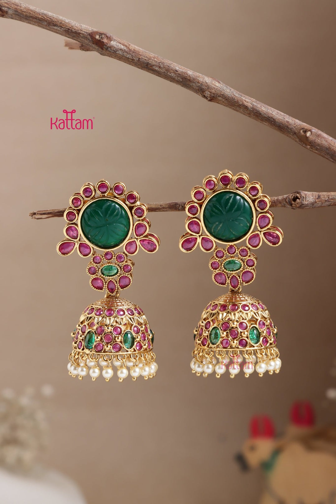 Ilai Bold Jhumka - E1061