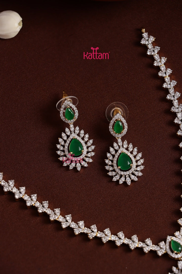 Joyce - AD Partwear Green Choker - N5304