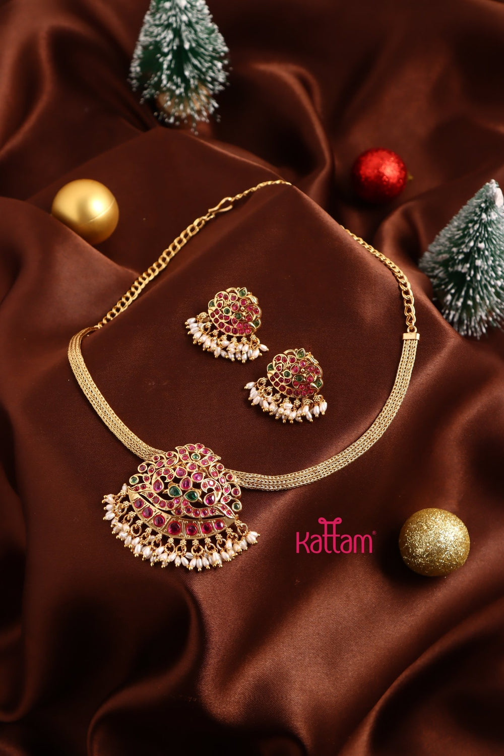 Kanmani Attigai Choker - N3428