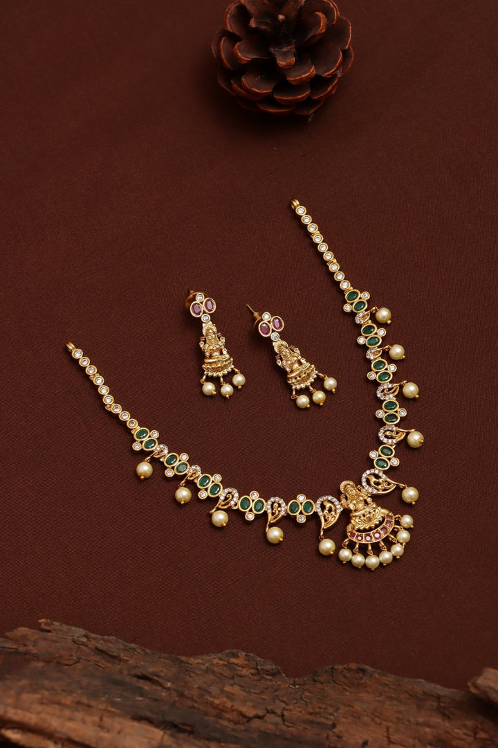 Kavithra - Goddess Necklace - N3721