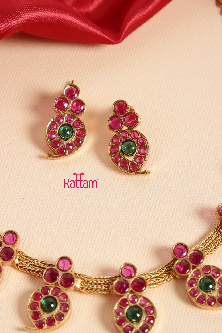 Kemp Manga Attigai Choker - N3430