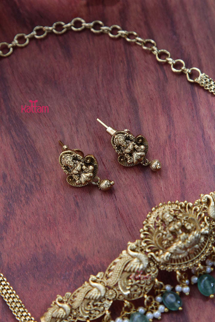 Kids Lakshmi Peacock Choker Set - N3380