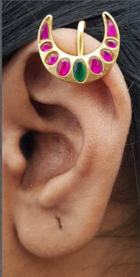 Kundan Bugadi Press On Style - Design 16 - E1126