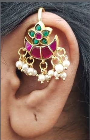 Kundan Bugadi Press On Style - Design 21 - E1131