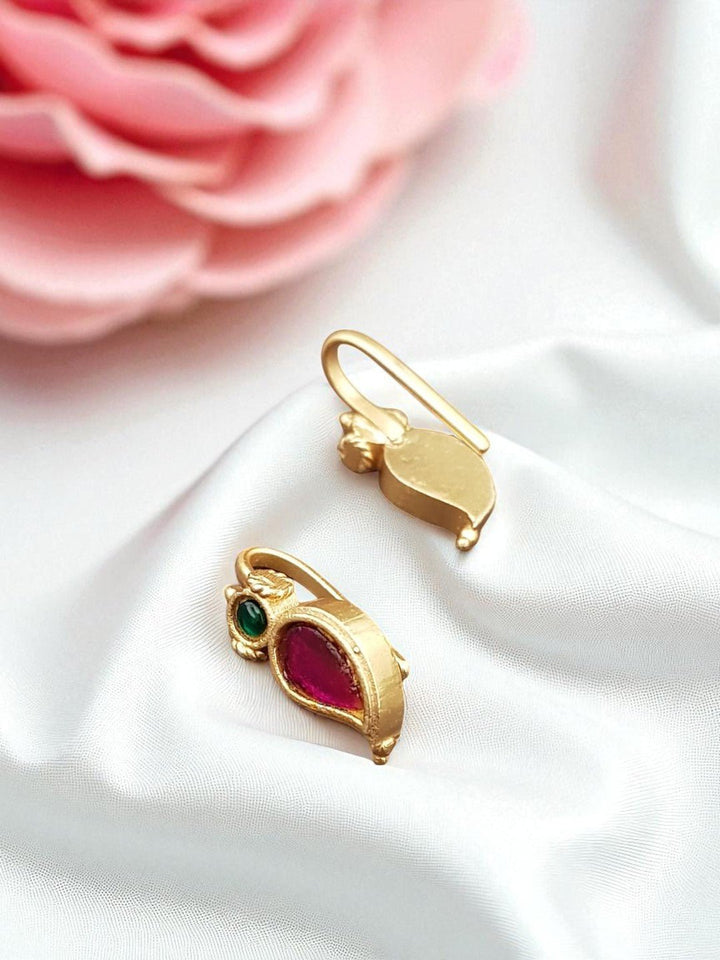 Kundan Bugadi Press On Style - Design 29 - E1139