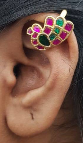 Kundan Bugadi Press On Style - Design 3 - E1113