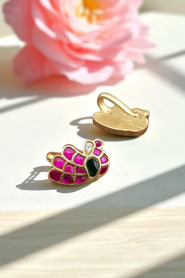 Kundan Bugadi Press On Style - Design 4 - E1114