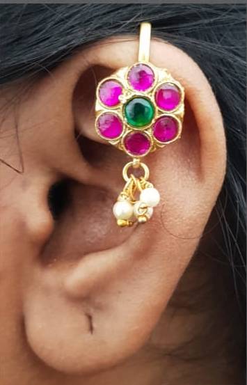 Kundan Bugadi Press On Style - Design 52 - E1162