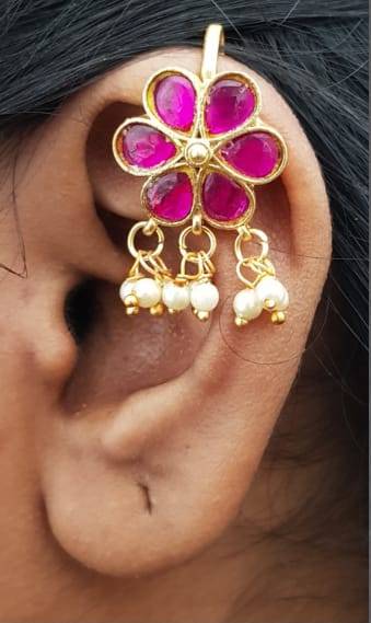 Kundan Bugadi Press On Style - Design 64 - E1174