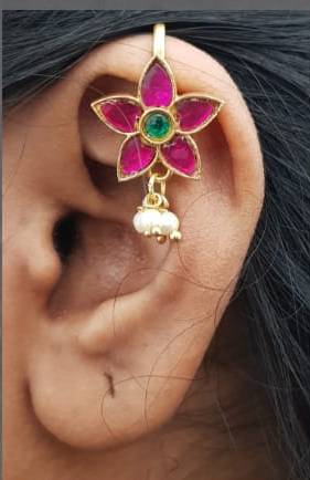 Kundan Bugadi Press On Style - Design 66 - E1176