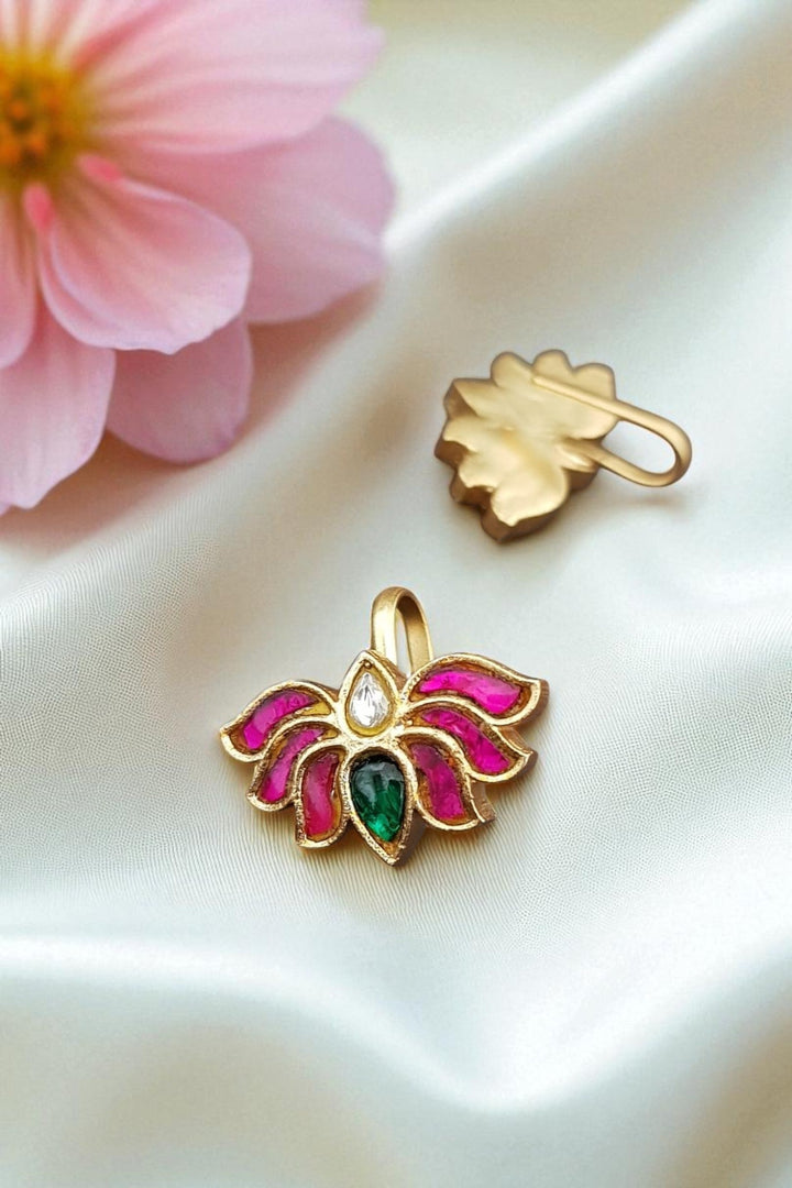 Kundan Bugadi Press On Style - Design 69 - E1179