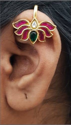 Kundan Bugadi Press On Style - Design 69 - E1179