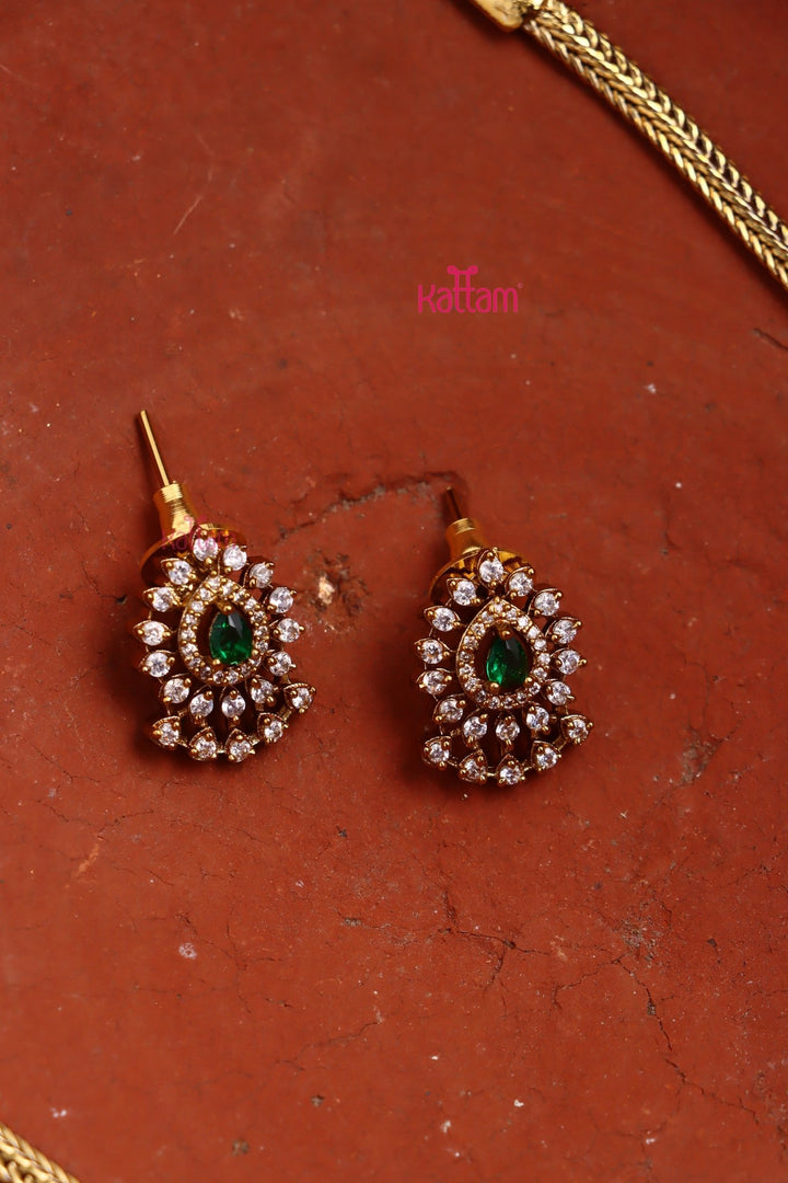 Leela - Thilak Green Choker - N3364