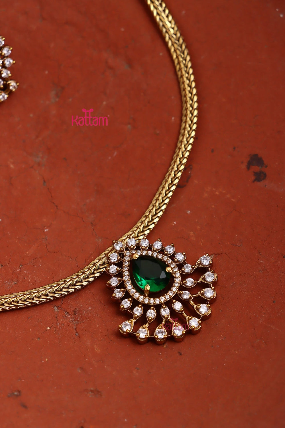 Leela - Thilak Green Choker - N3364