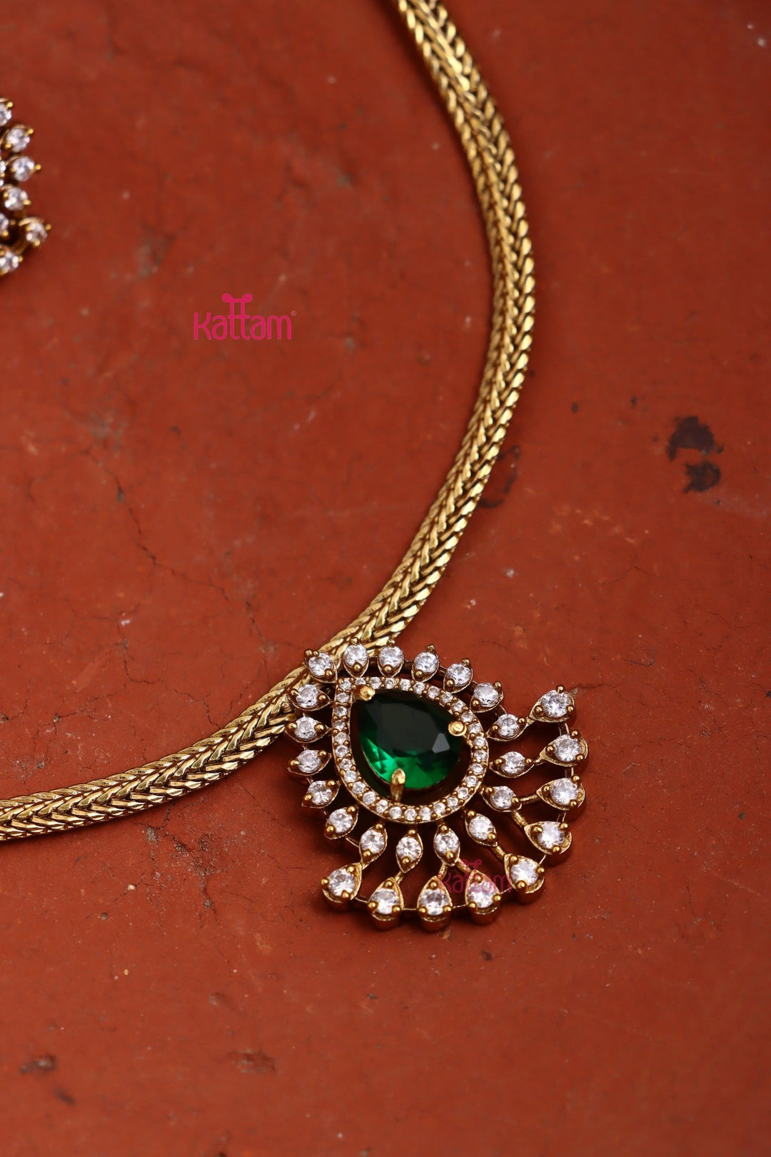 Leela - Thilak Green Choker - N3364