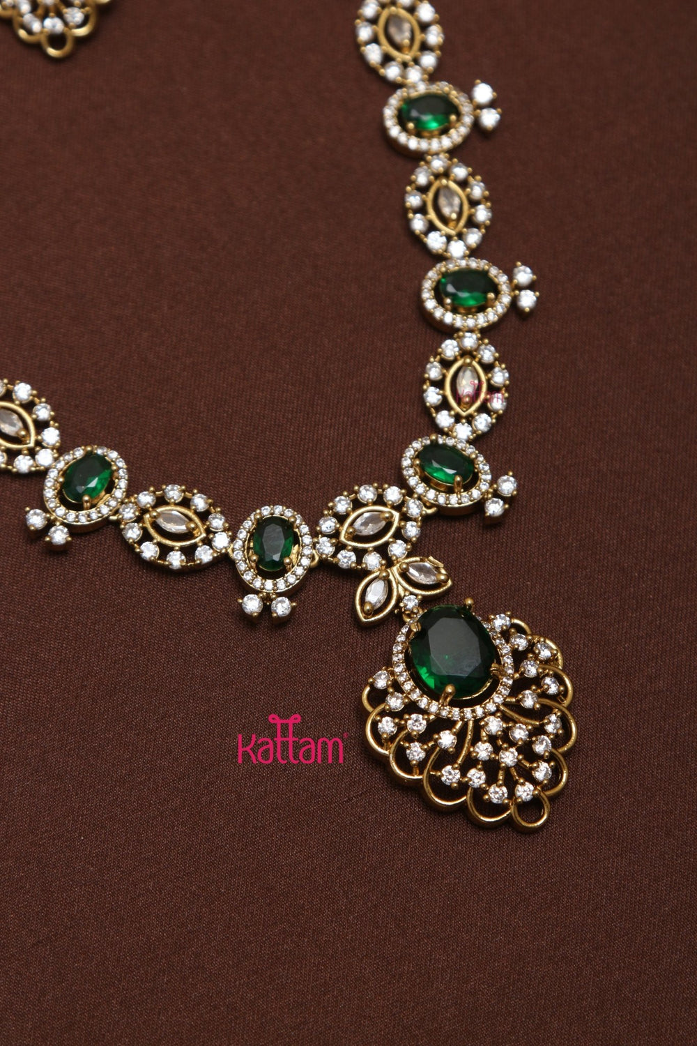 Lydia - Drop Green Stone Haram - N3551