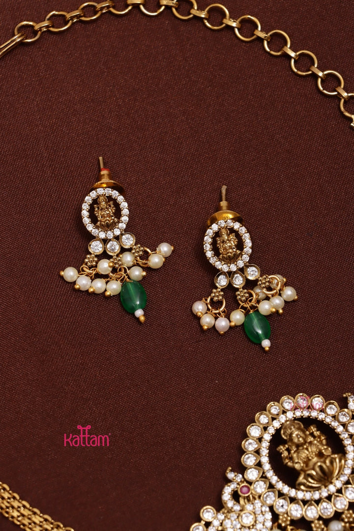 Mahira - Goddess Green Choker - N3606