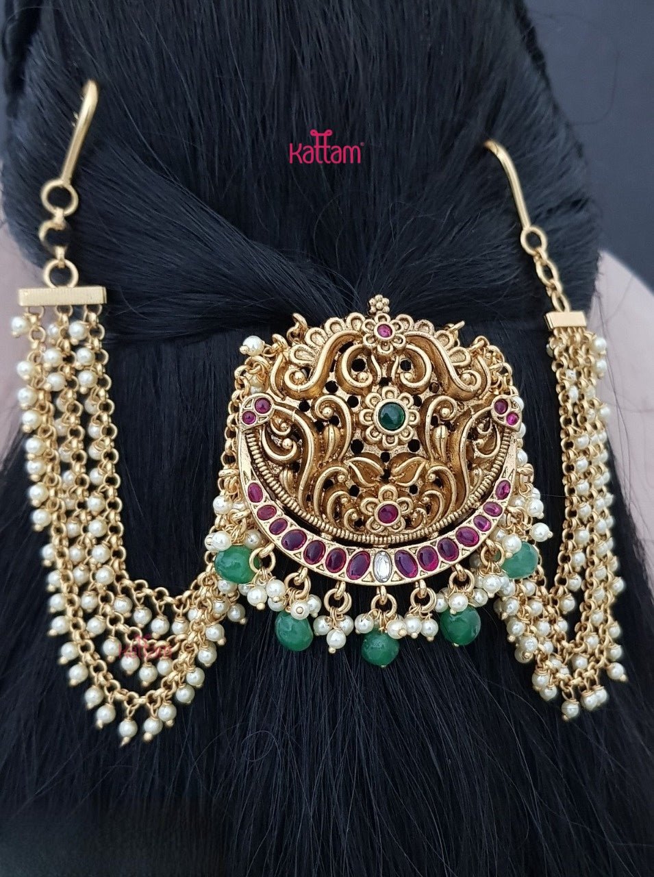 Motif Pearl Bun Billai - JB093