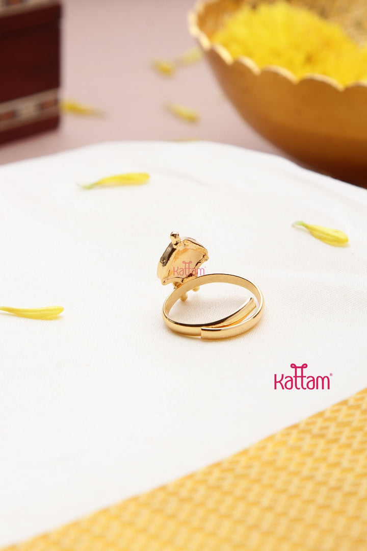 Palakka Ring - Red - R67