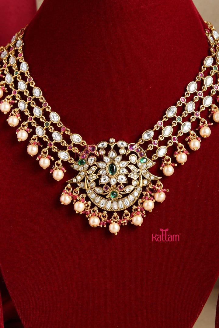 Peacock Layered Ball Necklace - N2806