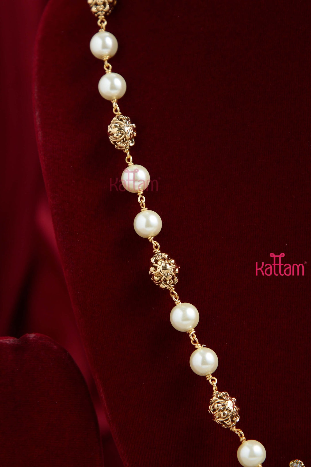 Poorvi AD Green Peacock Chain - N5079