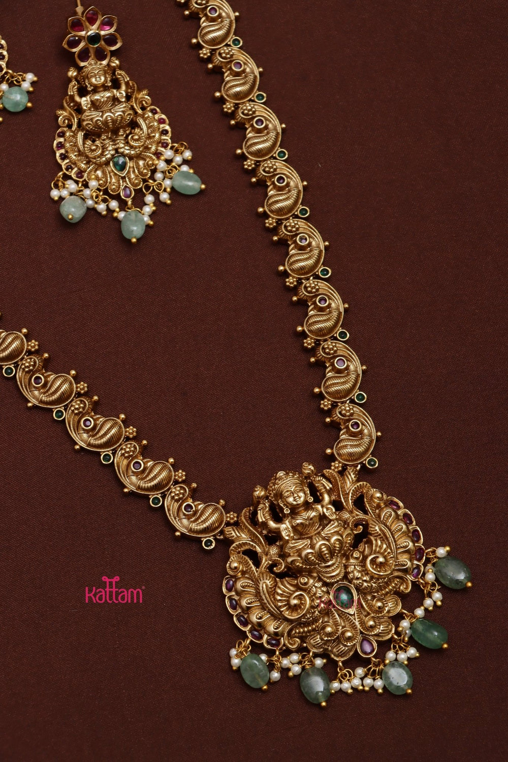 Punitha - Goddess Peacock Haram - N3659