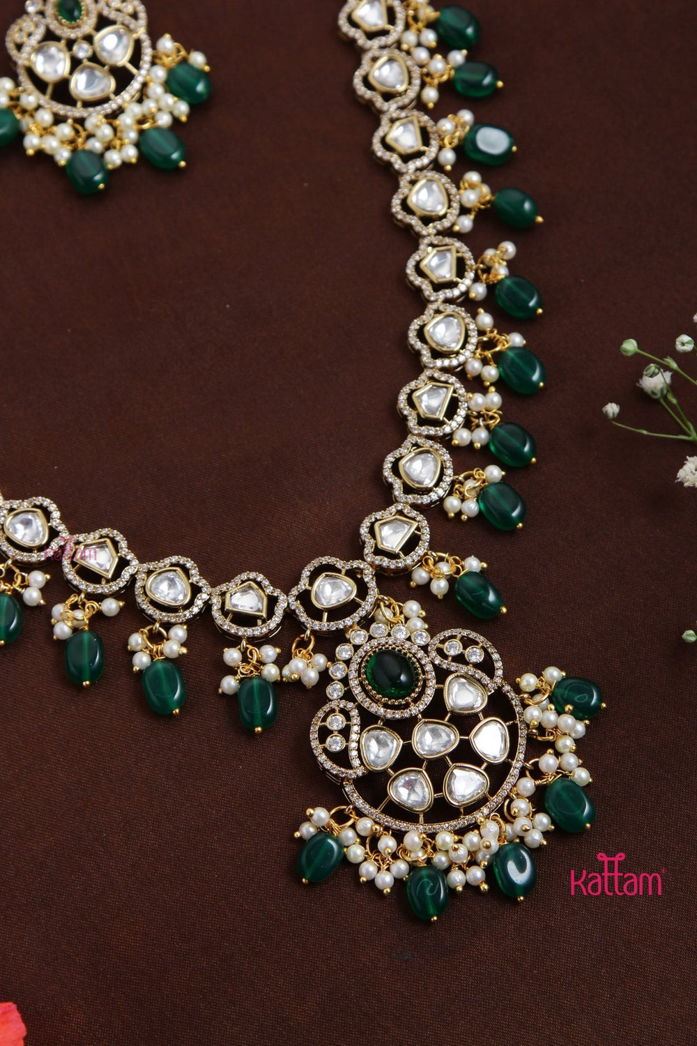 Ryna - AD Stone Paisley Green Haram - N5112