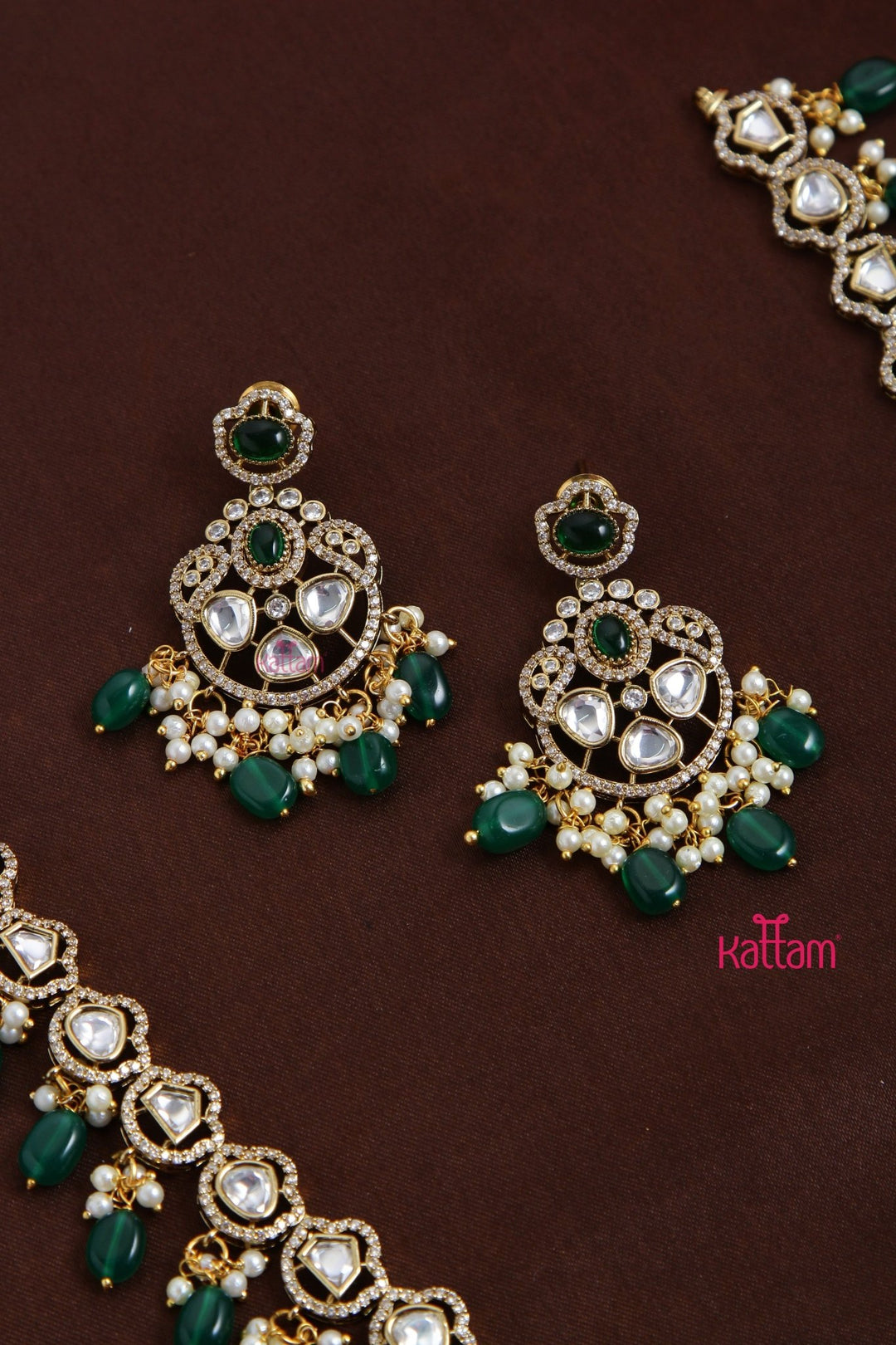 Ryna - AD Stone Paisley Green Haram - N5112