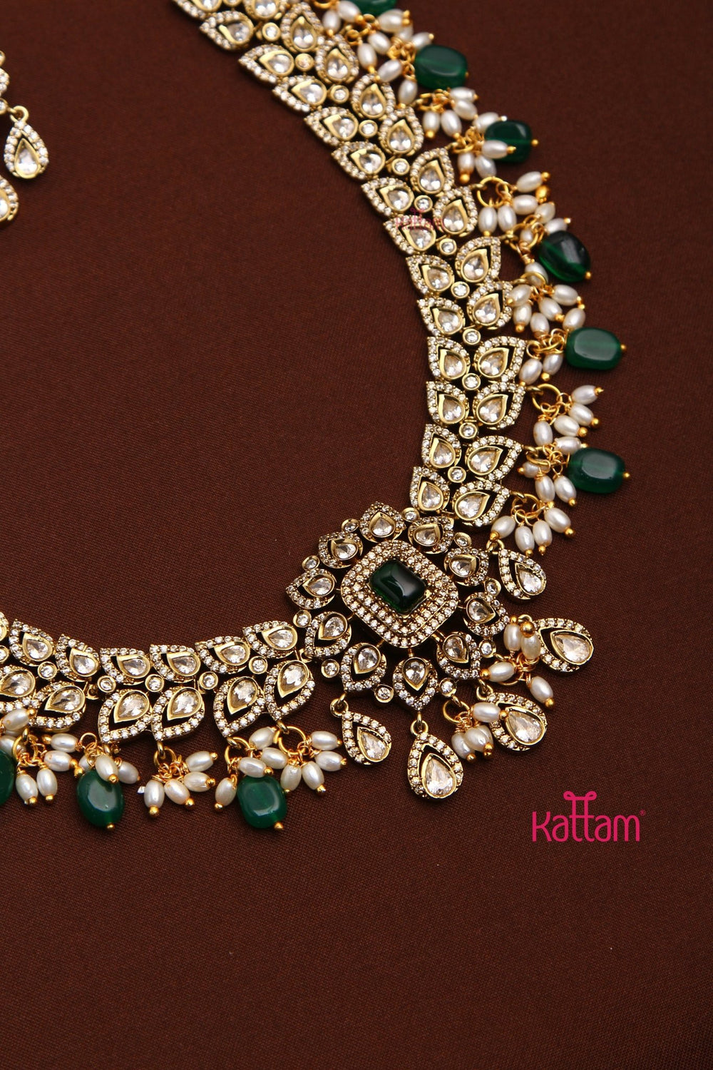 Salma - AD Leafy Green Haram - N5213