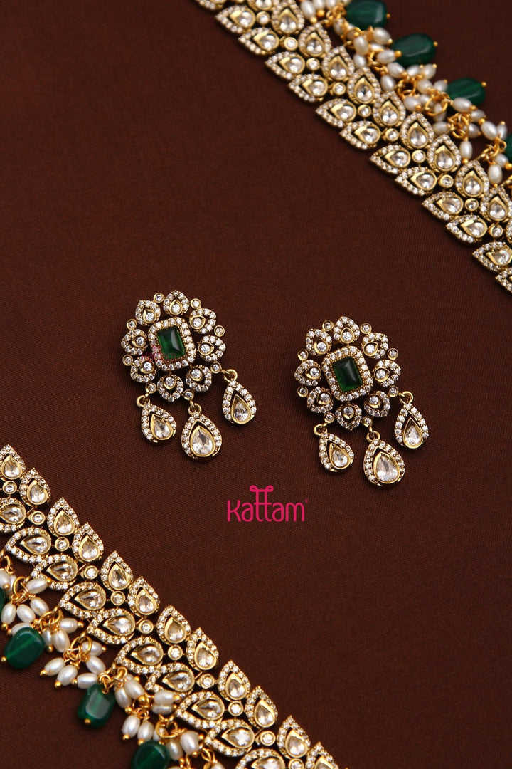 Salma - AD Leafy Green Haram - N5213