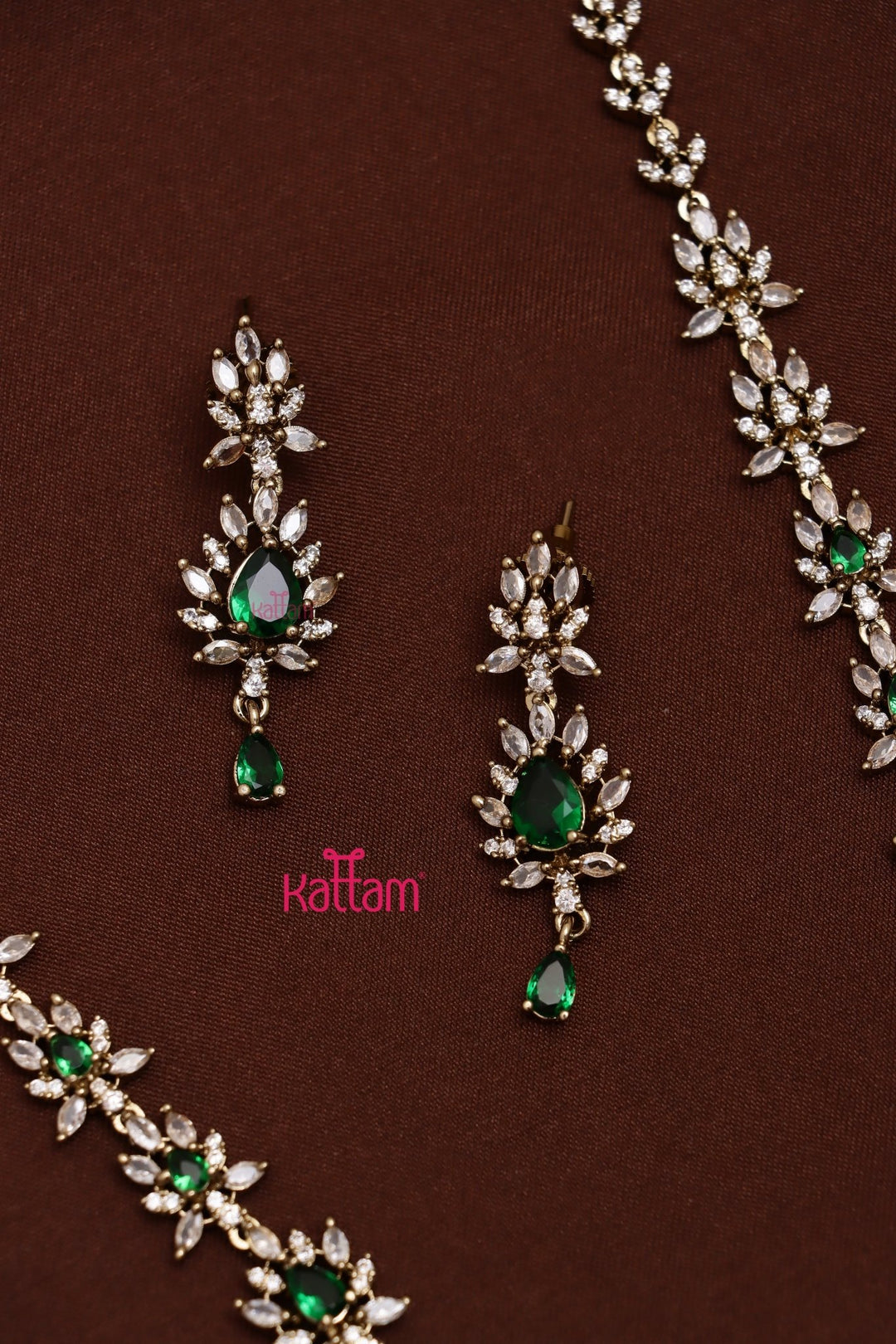 Sofi - AD Elegant Green Haram - N5266