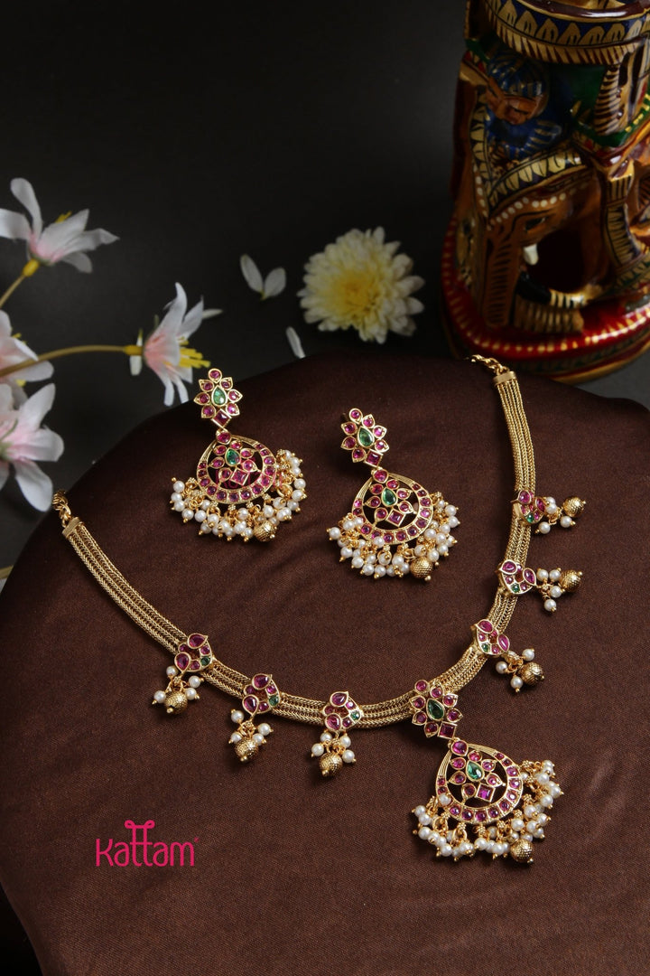 Tear Drop South Attigai Set - N3122