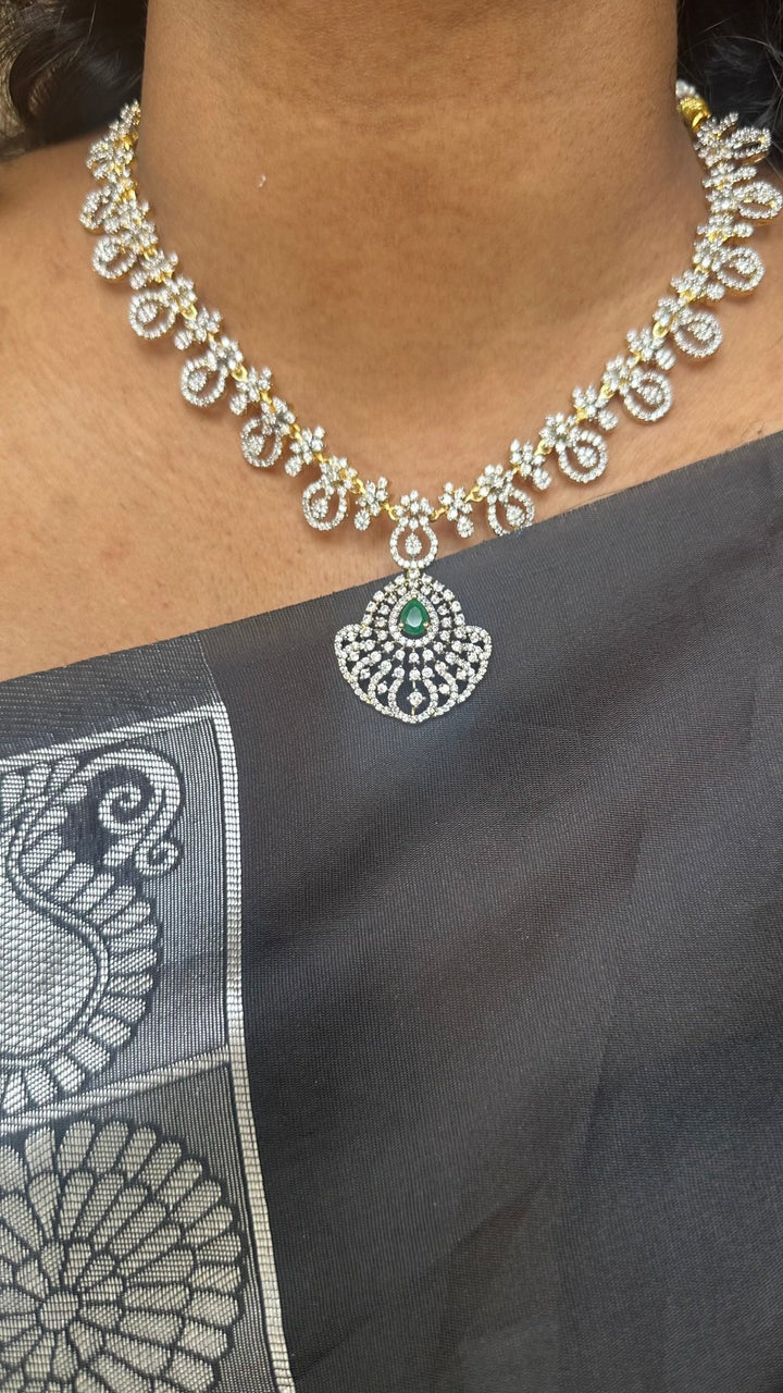 Thilak American Diamond Short Necklace - N5014