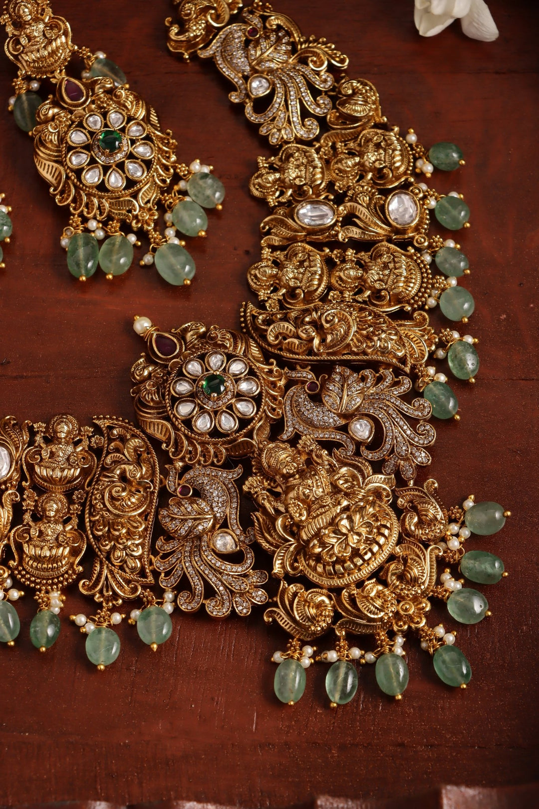 Vaishanvi - Bridal Peacock Necklace - N3822