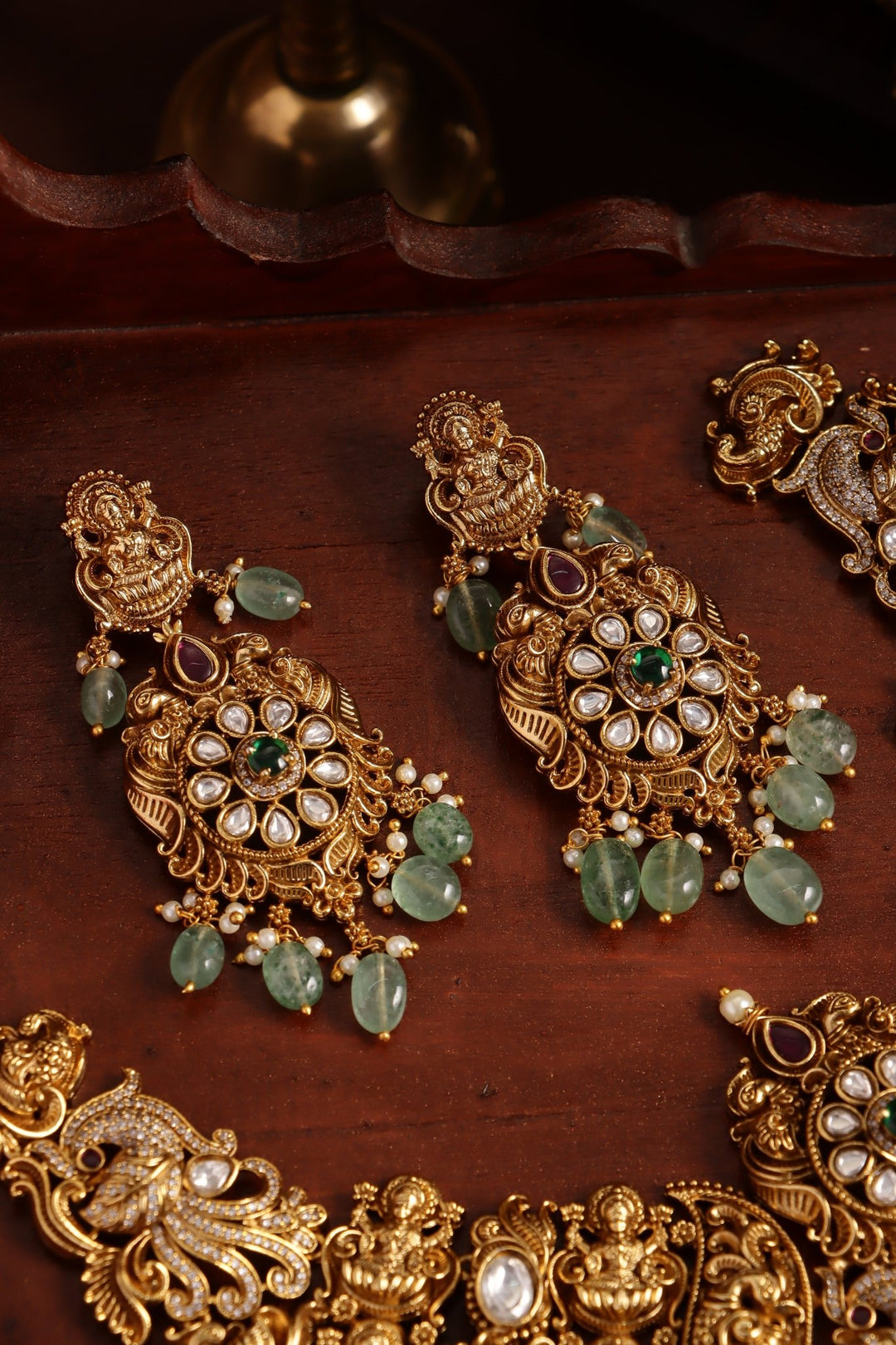 Vaishanvi - Bridal Peacock Necklace - N3822