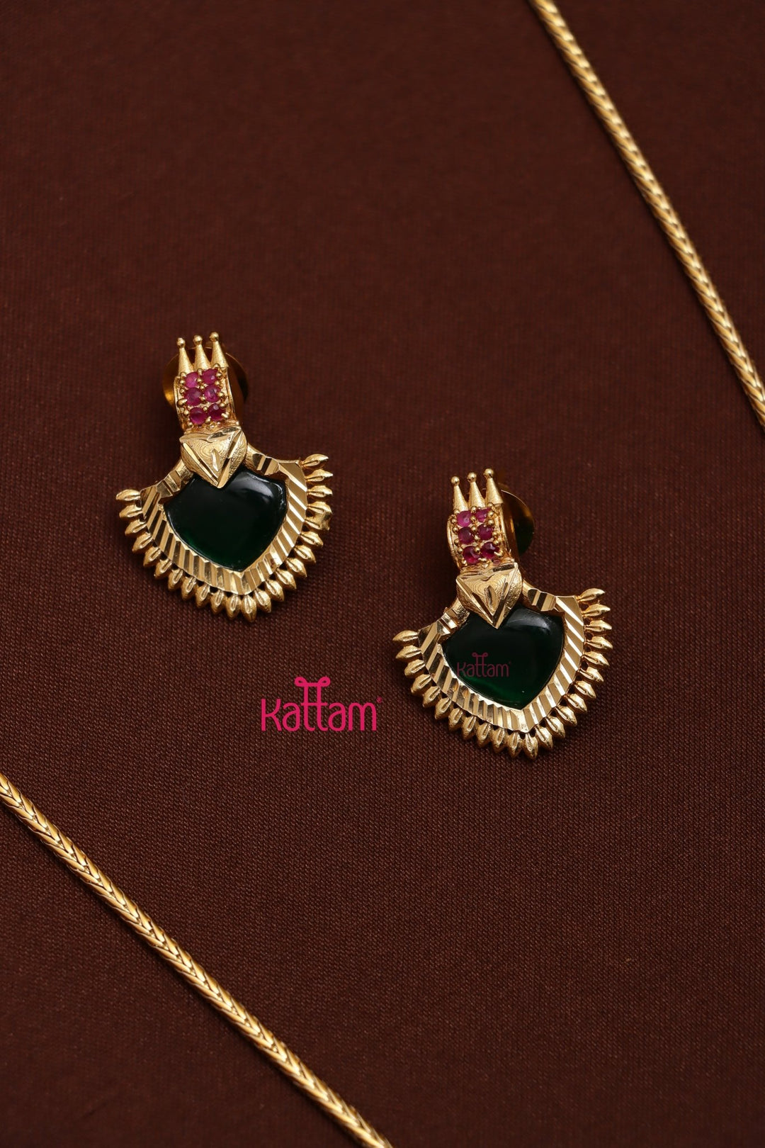 Vaishu - Palakka Green Chain - N3571