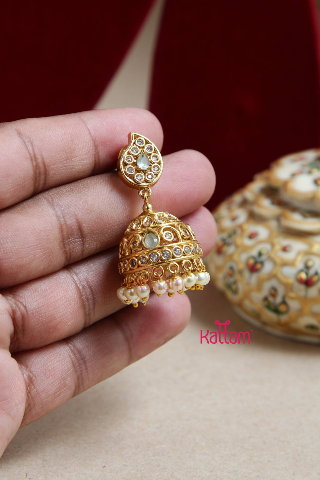 Venba - AD Pastelgreen Hasli Choker - N5088