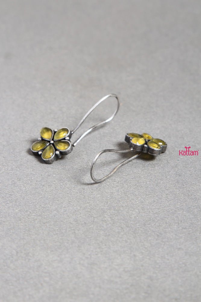 Yellow Flower Earring - E258