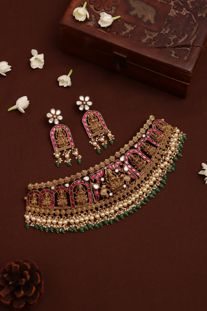 Yuvanthika - Goddess Bridal Choker - N3719