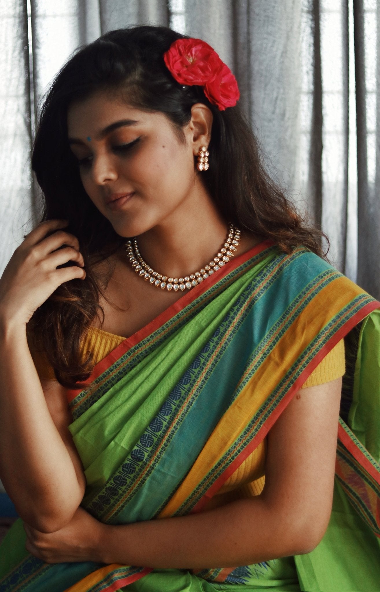 Chettinad Cotton Saree By Kattam - Kattam