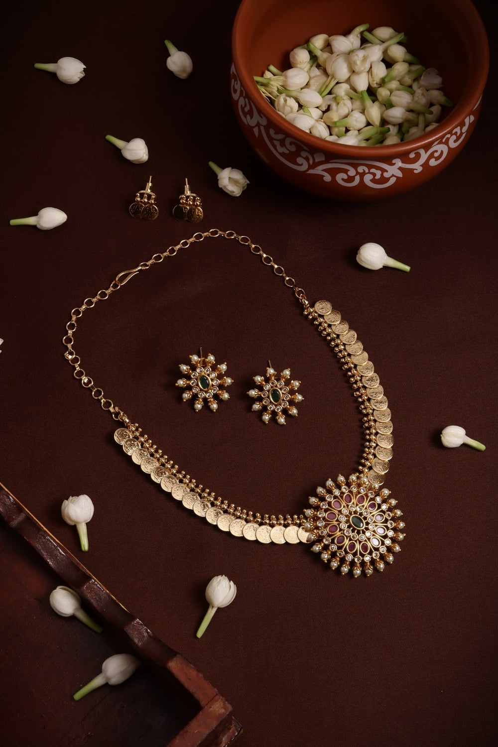 2 in 1 Chakra Coin Choker - N4134