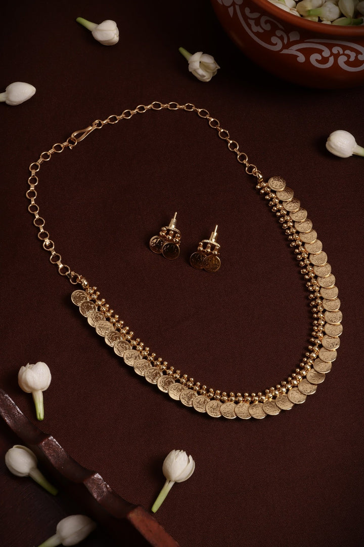 2 in 1 Chakra Coin Choker - N4134