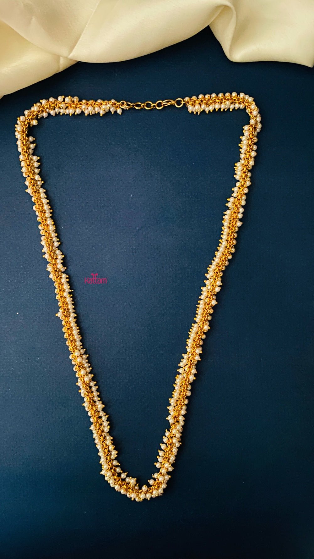 24 Inch Pearl Beads - Pearl Mala - N956