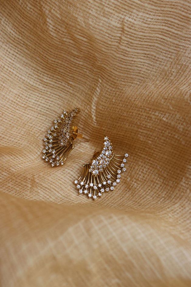 3 in 1 Wings AD Earrings - E1184