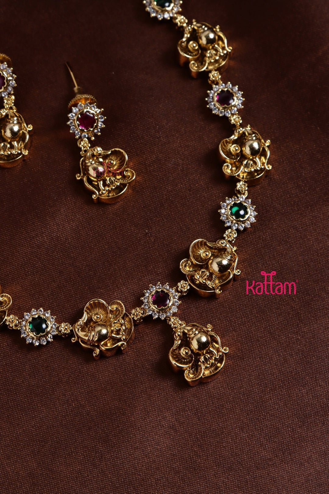3D Peacock Necklace - N3217