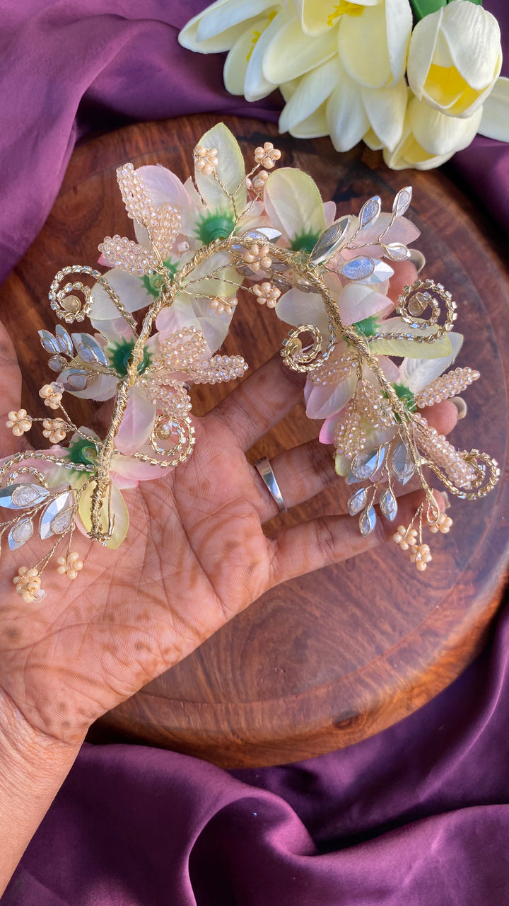 Handcrafted Hair Accessory Flower - Design 103