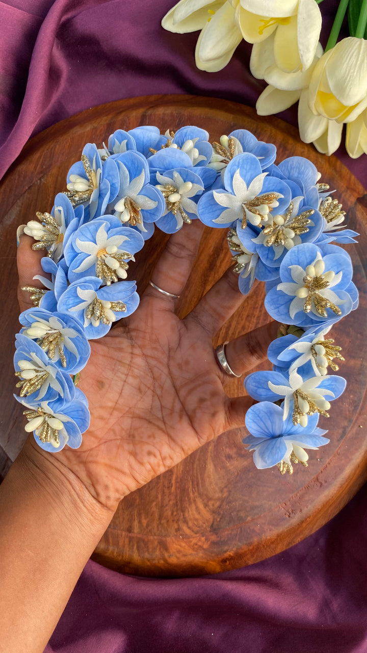 Handcrafted Hair Accessory Flower - Design 109