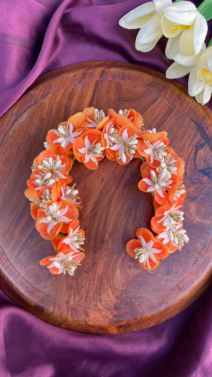 Handcrafted Hair Accessory Flower - Design 111