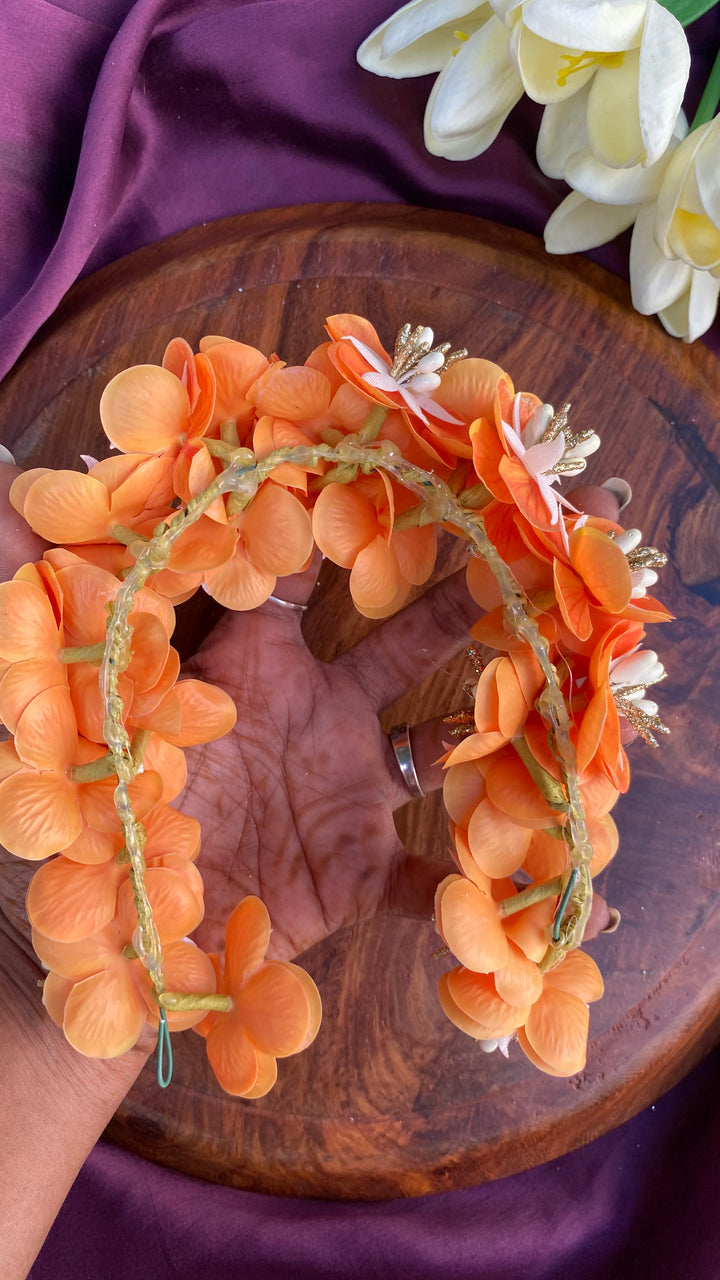 Handcrafted Hair Accessory Flower - Design 111