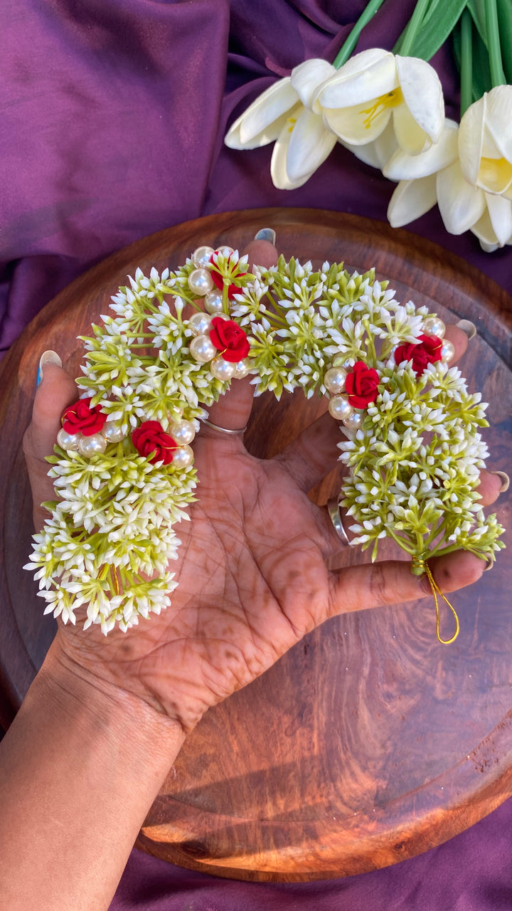 Handcrafted Hair Accessory Flower - Design 112